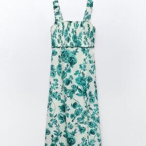 Zara floral dress size small